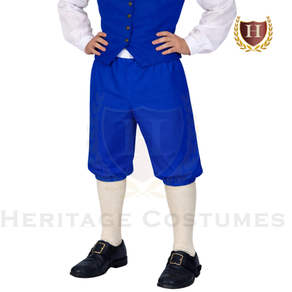 Colonial Men's Knee Breeches