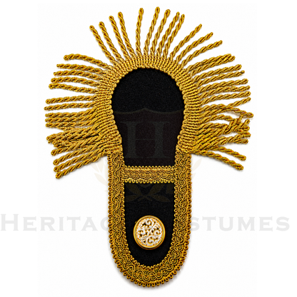 Colonial Military Epaulettes Shoulder Set