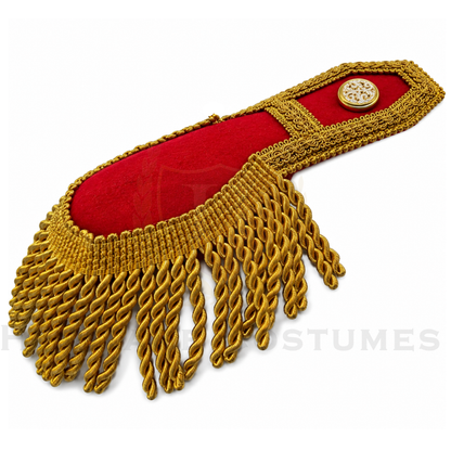 Colonial Military Epaulettes Shoulder Set