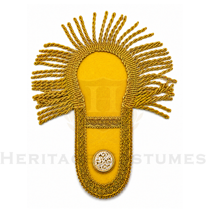 Colonial Military Epaulettes Shoulder Set