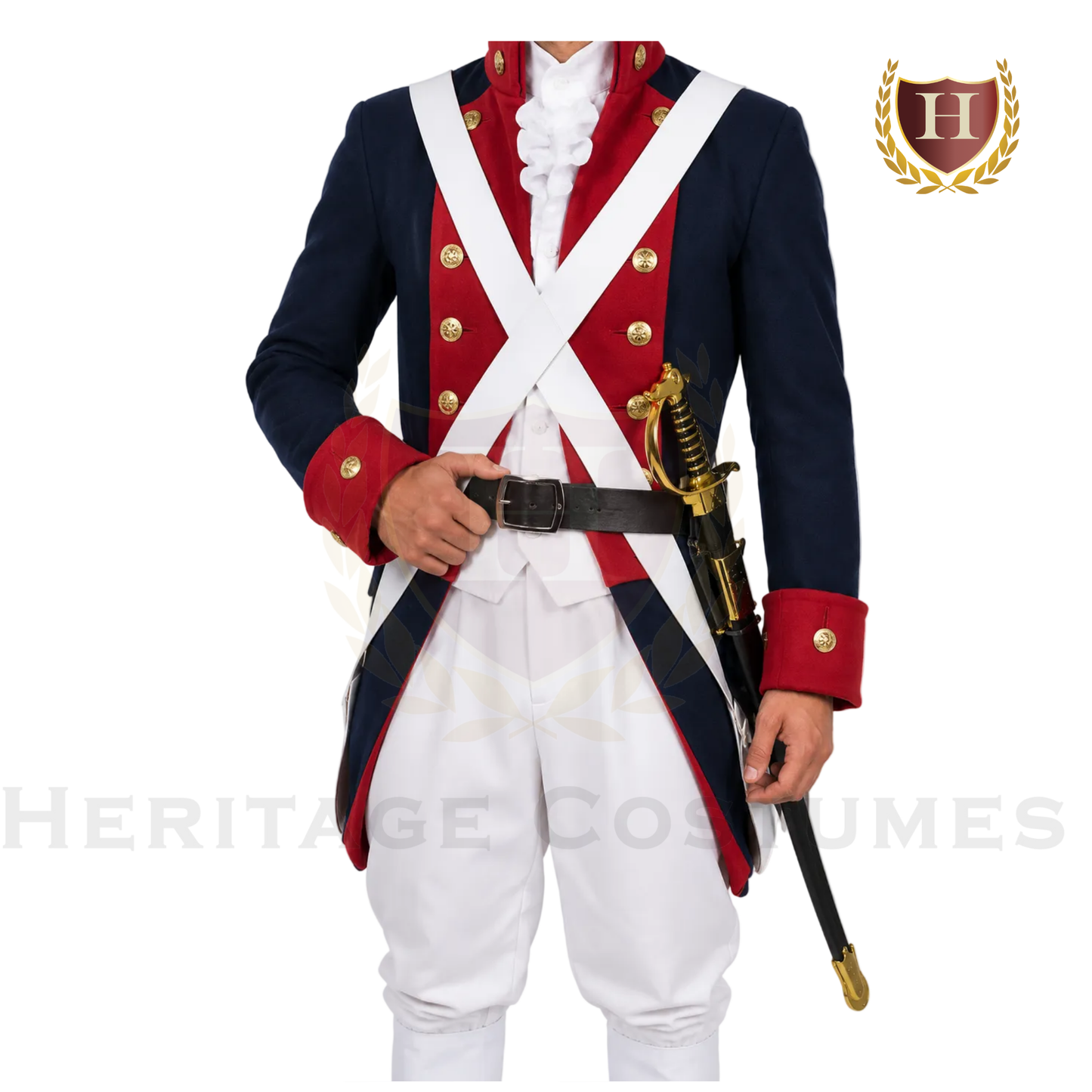 Colonial Officer Sword and Belt Set