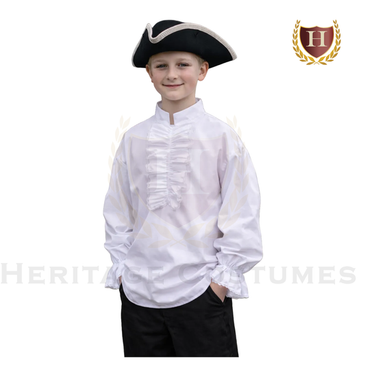 Children’s Colonial Ruffled Shirt