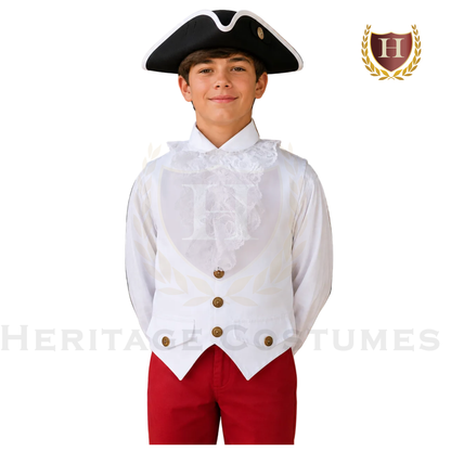 Colonial Waistcoat Children’s Revolutionary War Vest