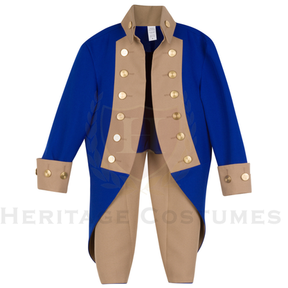 Revolutionary War Officer Children’s Uniform Jacket