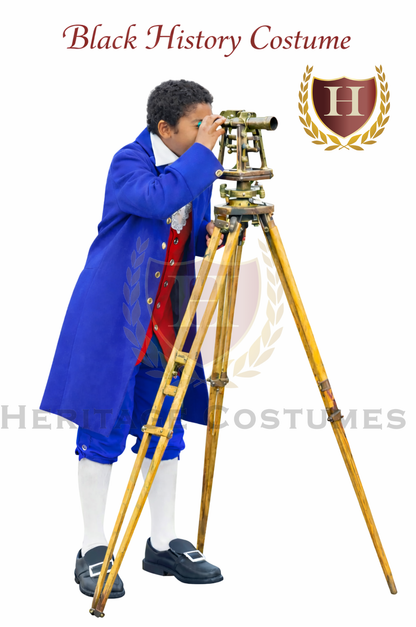 Benjamin Banneker Costume for Children | Black History Colonial Scientist Outfit