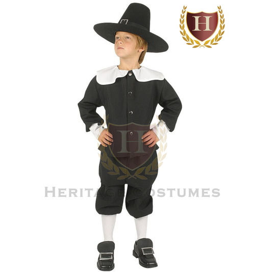 Children's Pilgrim or Quaker Square Collar