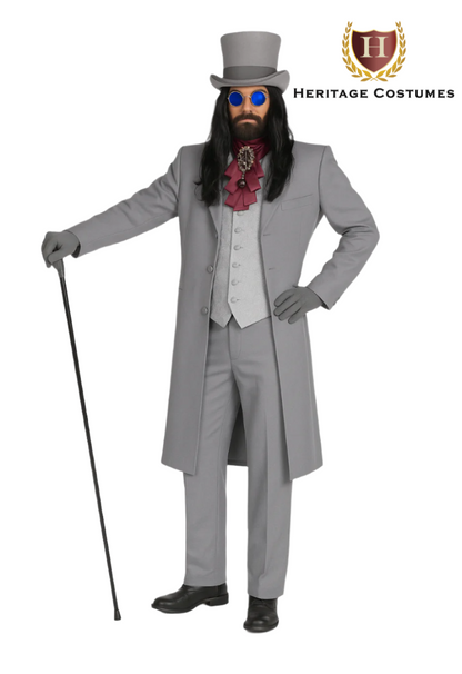 Adult Victorian Vampire Costume – Dracula-Inspired 19th Century Outfit for Men
