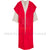 Biblical red over-robe featuring a rich crimson hue and flowing design, perfect for nativity plays, biblical reenactments, and religious performances.