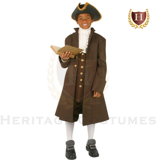 Crispus Attucks: Hero of the American Revolution Costume, Black History Costume