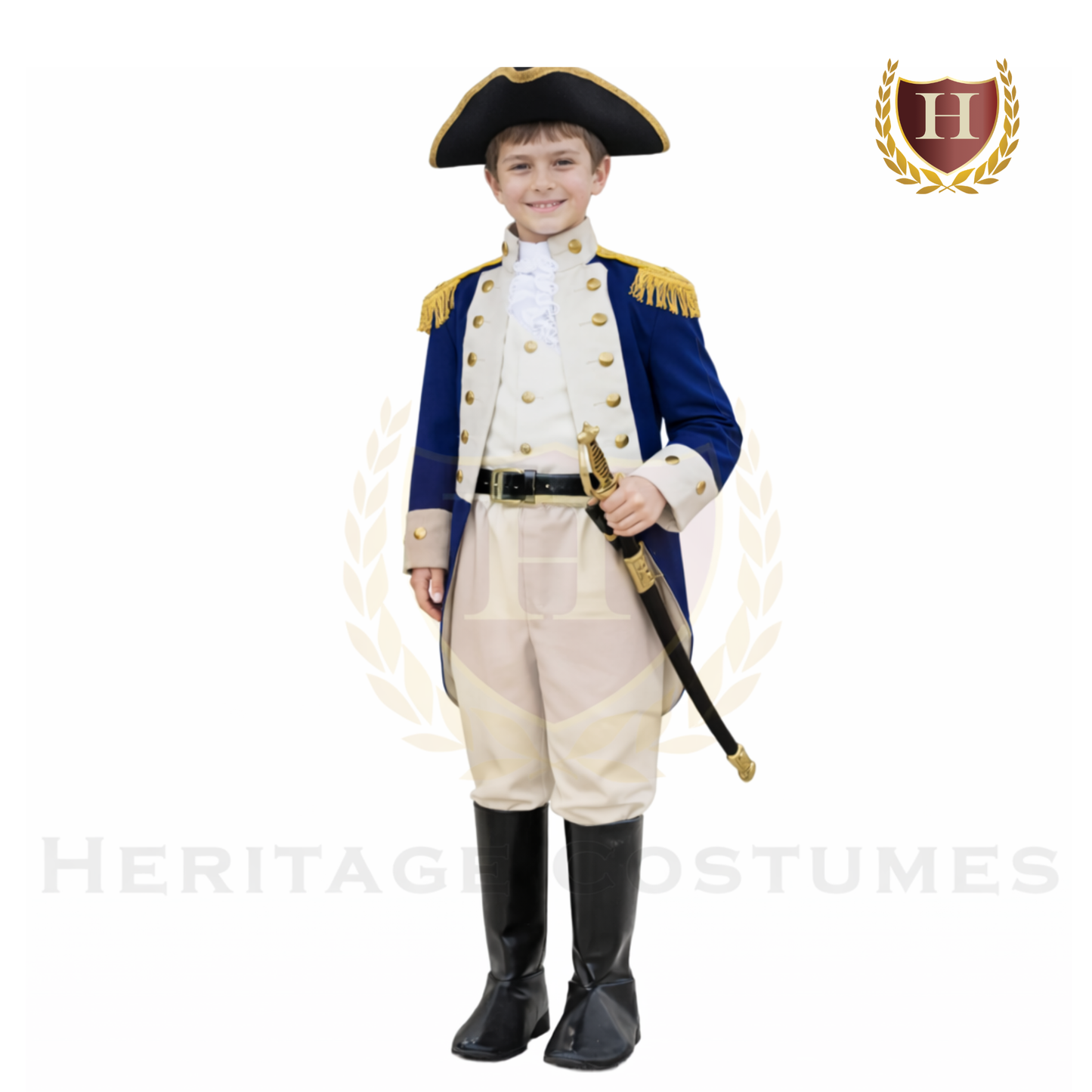 John Barry Children’s Revolutionary War Naval Costume