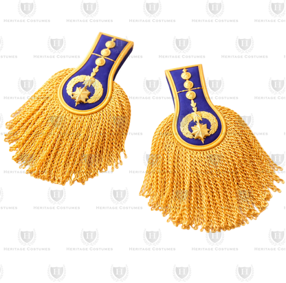 Deluxe Military Epaulettes for Revolutionary & Civil War Costumes