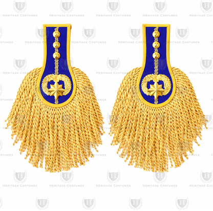 Deluxe Military Epaulettes for Revolutionary & Civil War Costumes