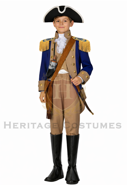 Deluxe Military Epaulettes for Revolutionary & Civil War Costumes