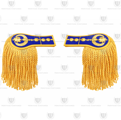 Deluxe Military Epaulettes for Revolutionary & Civil War Costumes