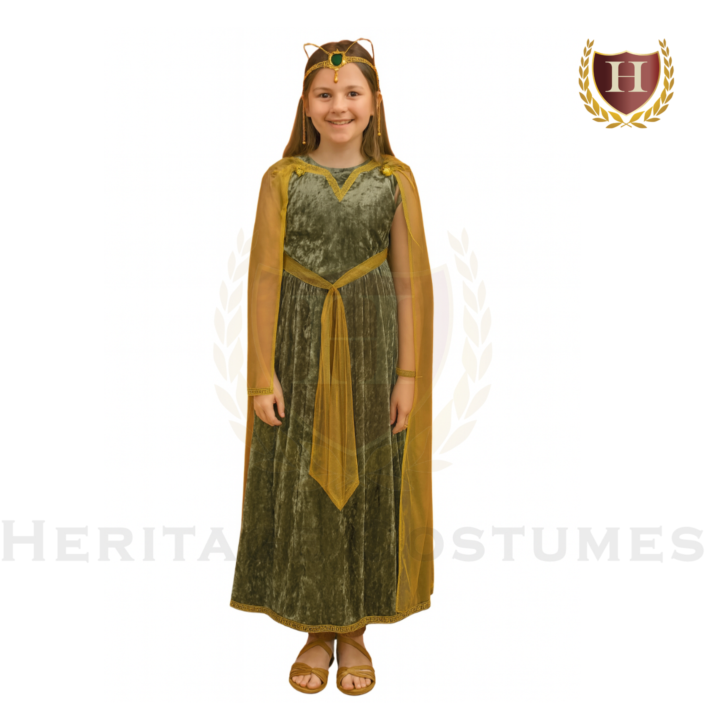 Demeter Children’s Greek Goddess of Harvest Costume