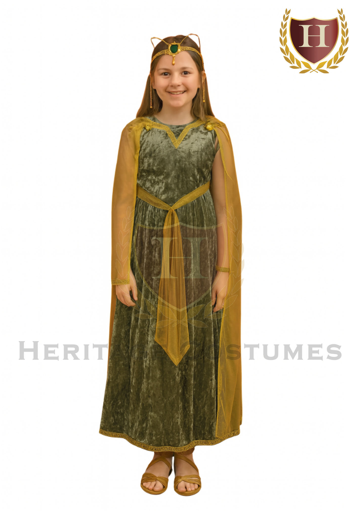 Demeter Children's Goddess of Harvest Costume