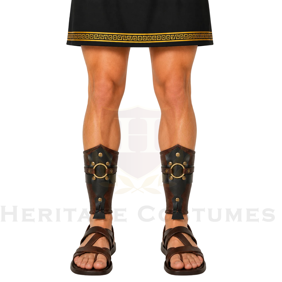 Roman & Grecian Leg Guards and Sandals