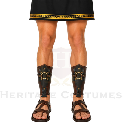 Roman & Grecian Leg Guards and Sandals