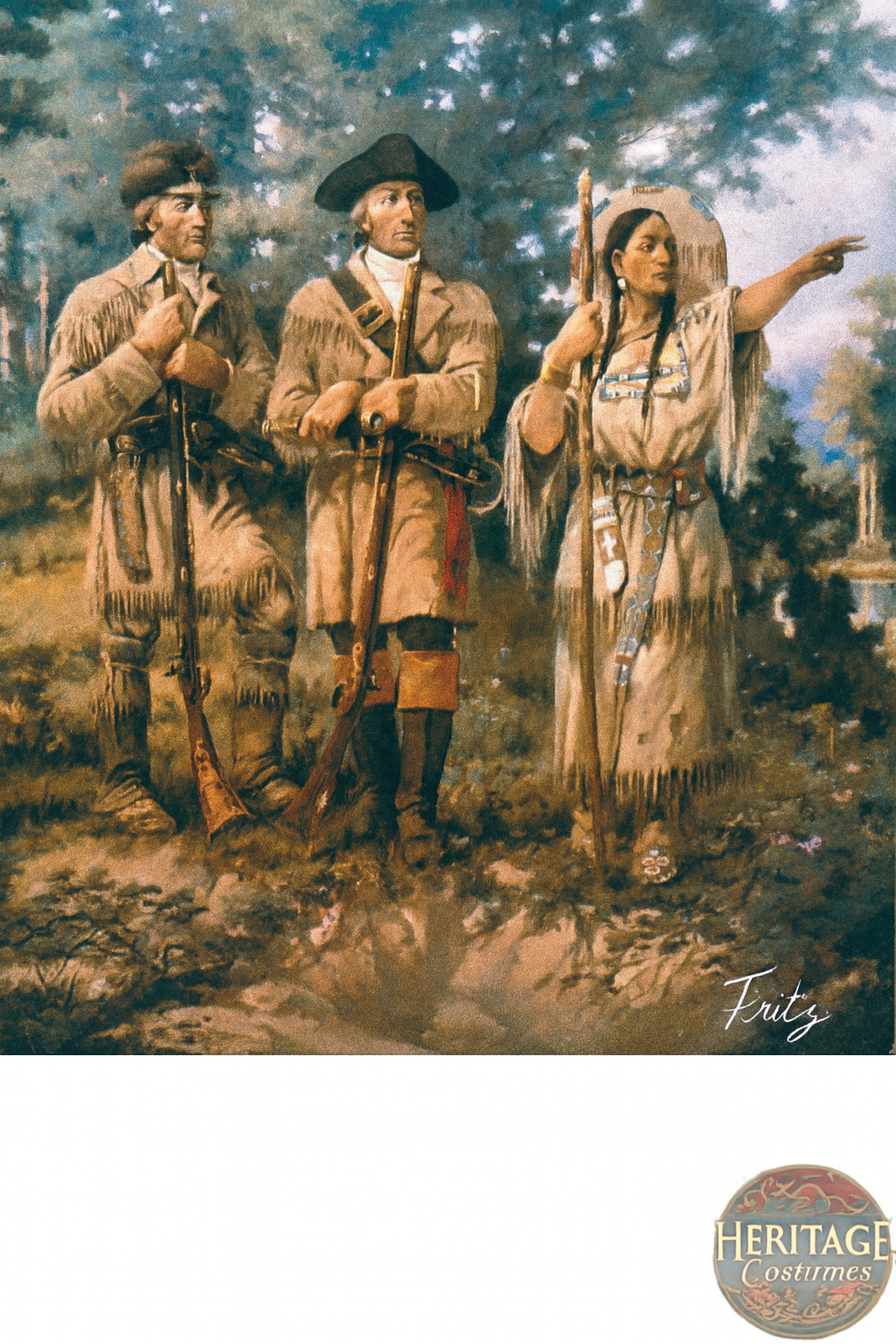Children's William Clark Explorer Costume, Frontier Costume, Lewis & Clark Expedition