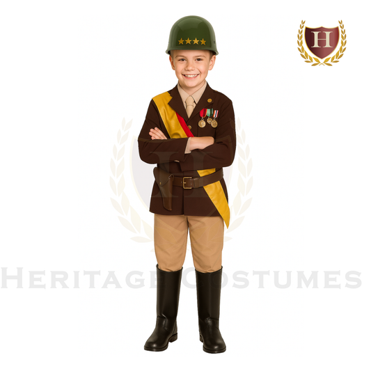 George S. Patton Children's Uniform - WWII Generals Uniform
