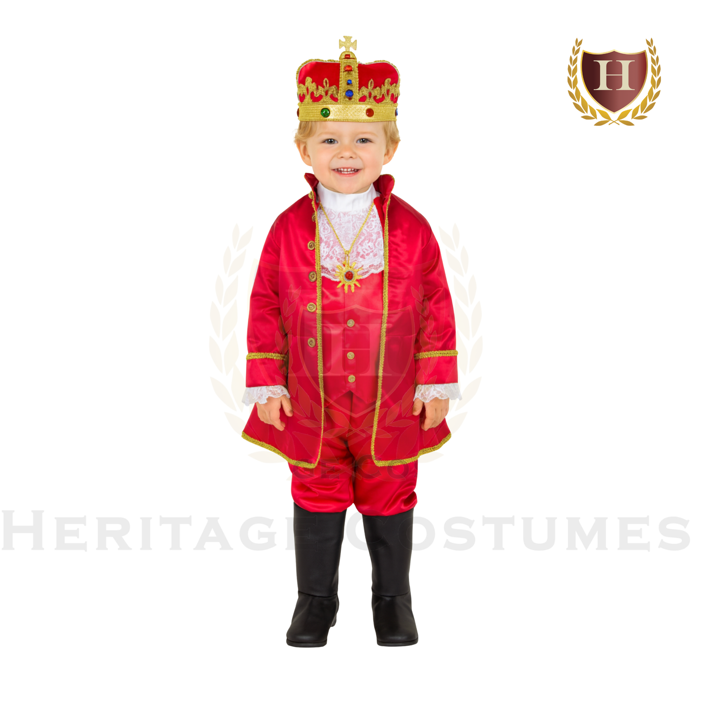 King George Toddler Colonial Costume