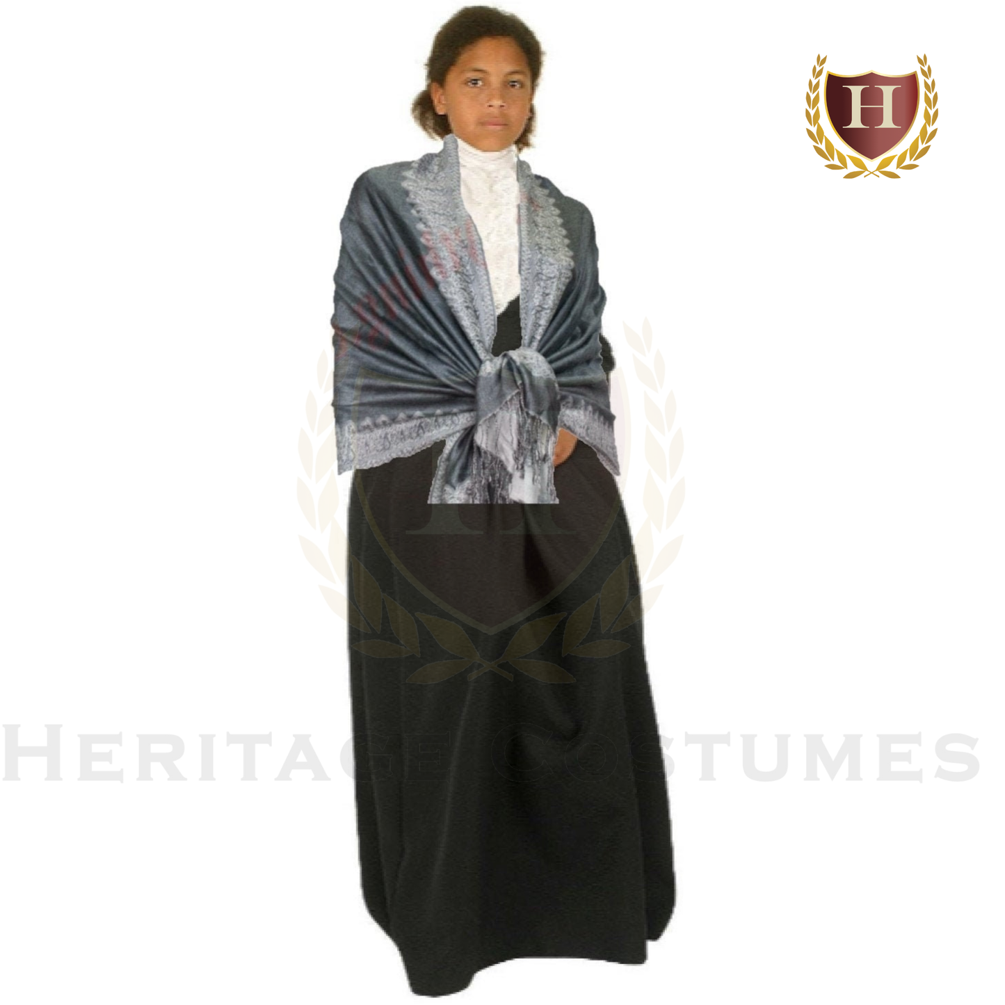 Girls Harriet Tubman Costume - Black History Figures of America - 19th Century & American Civil War Clothing for Children