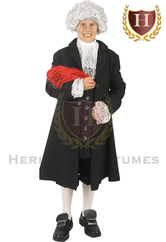 John Hancock Children's Colonial Costume,Founding Fathers Costume