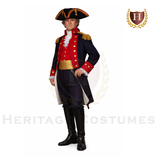 John Paul Jones Adult Revolutionary War Naval Uniform Costume