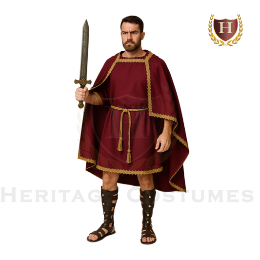Legionary Commander Tunic Set, Roman Commander Costume