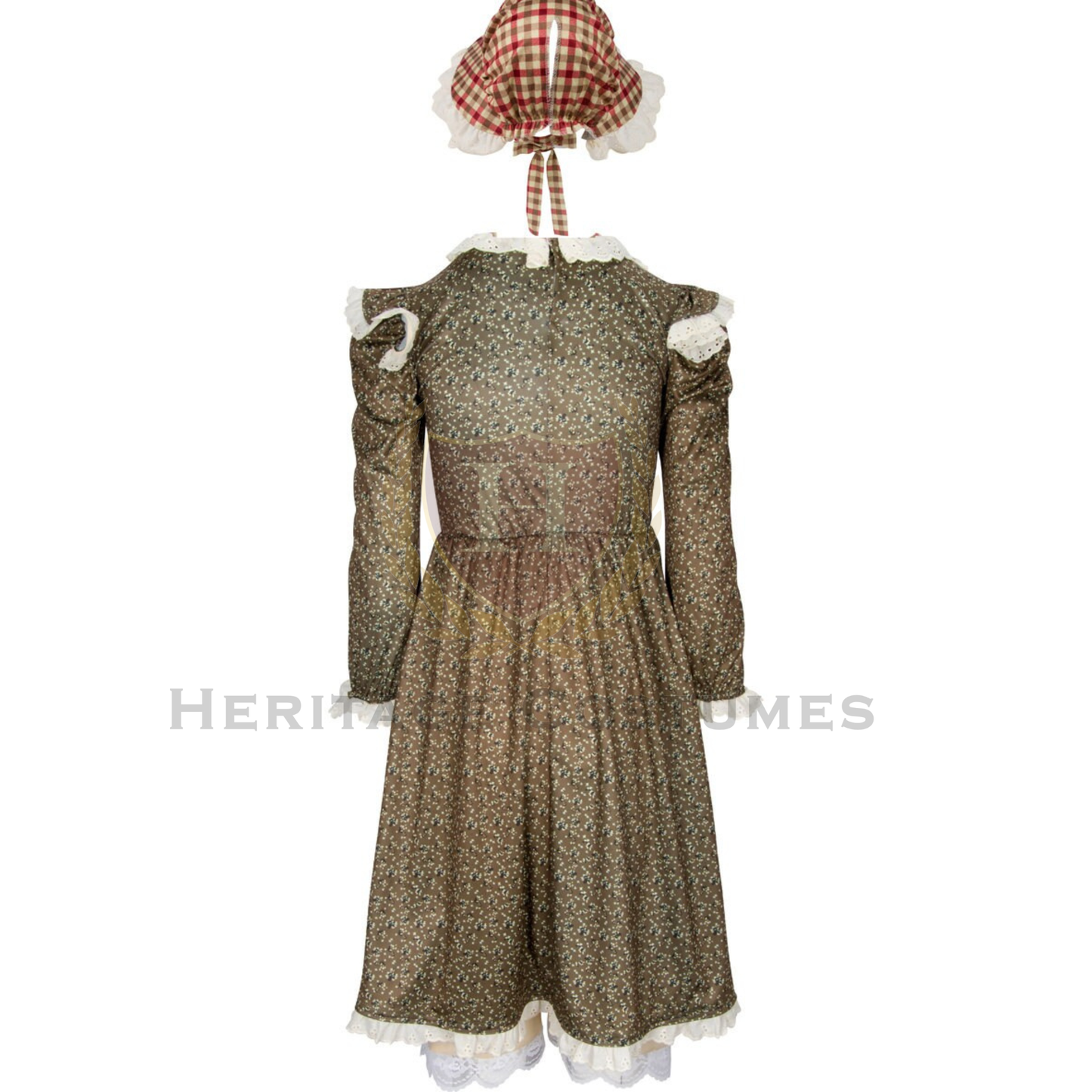 Laura Ingalls,Little House Prairie Dress/Girls Pioneer Costume