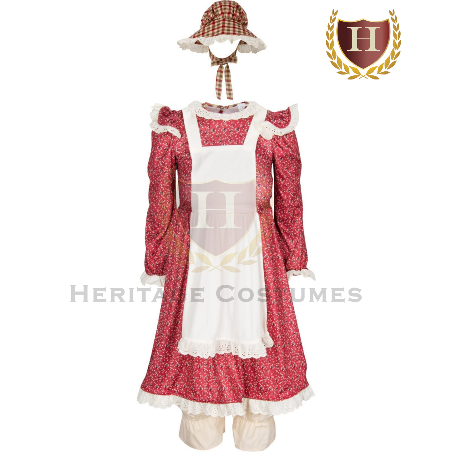 Laura Ingalls,Little House Prairie Dress/Girls Pioneer Costume
