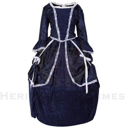 Martha Washington Children’s Colonial Costume Dress