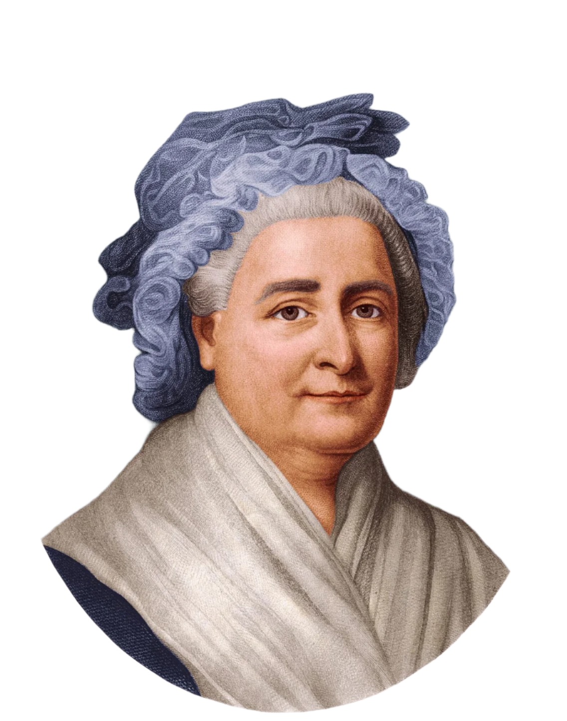Portrait of Martha Washington – 18th-century depiction of the first First Lady of the United States, known for her leadership and contributions during the American Revolution.