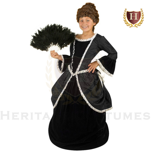 Mary Todd Lincoln Girls Historical Costume