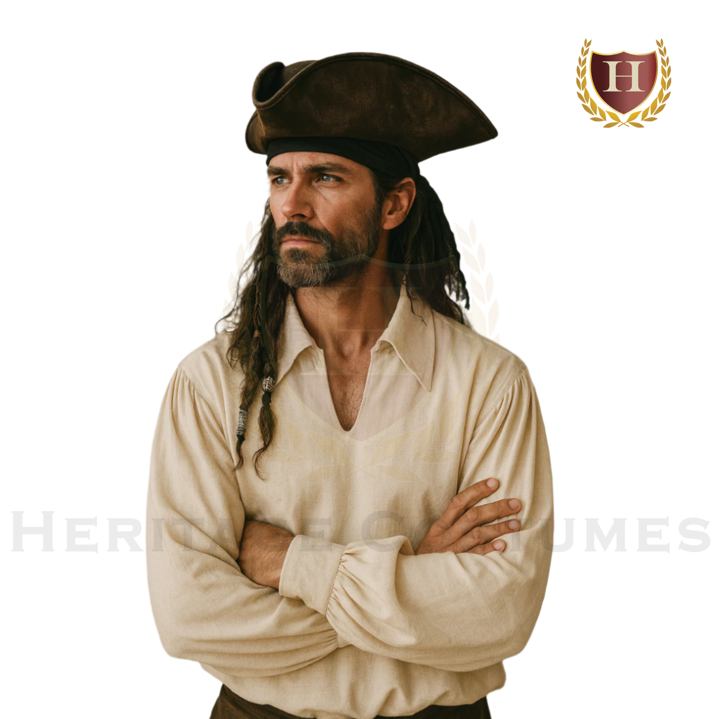 Men’s Colonial Pirate Era Shirt