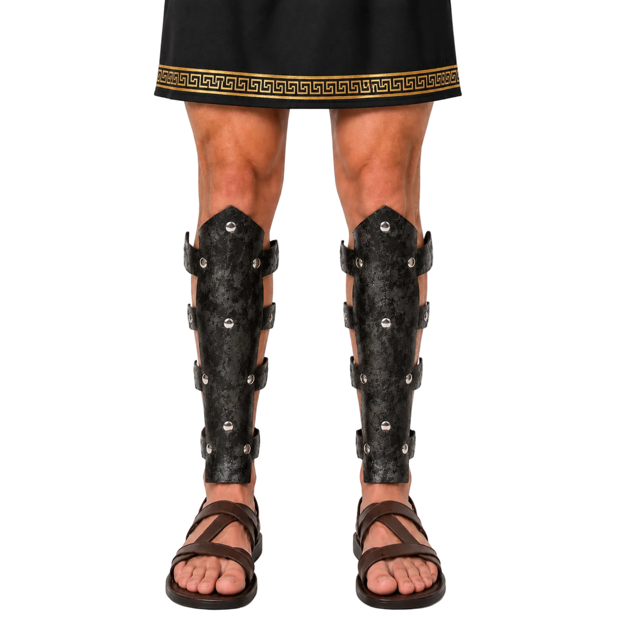 Roman & Grecian Leg Guards and Sandals