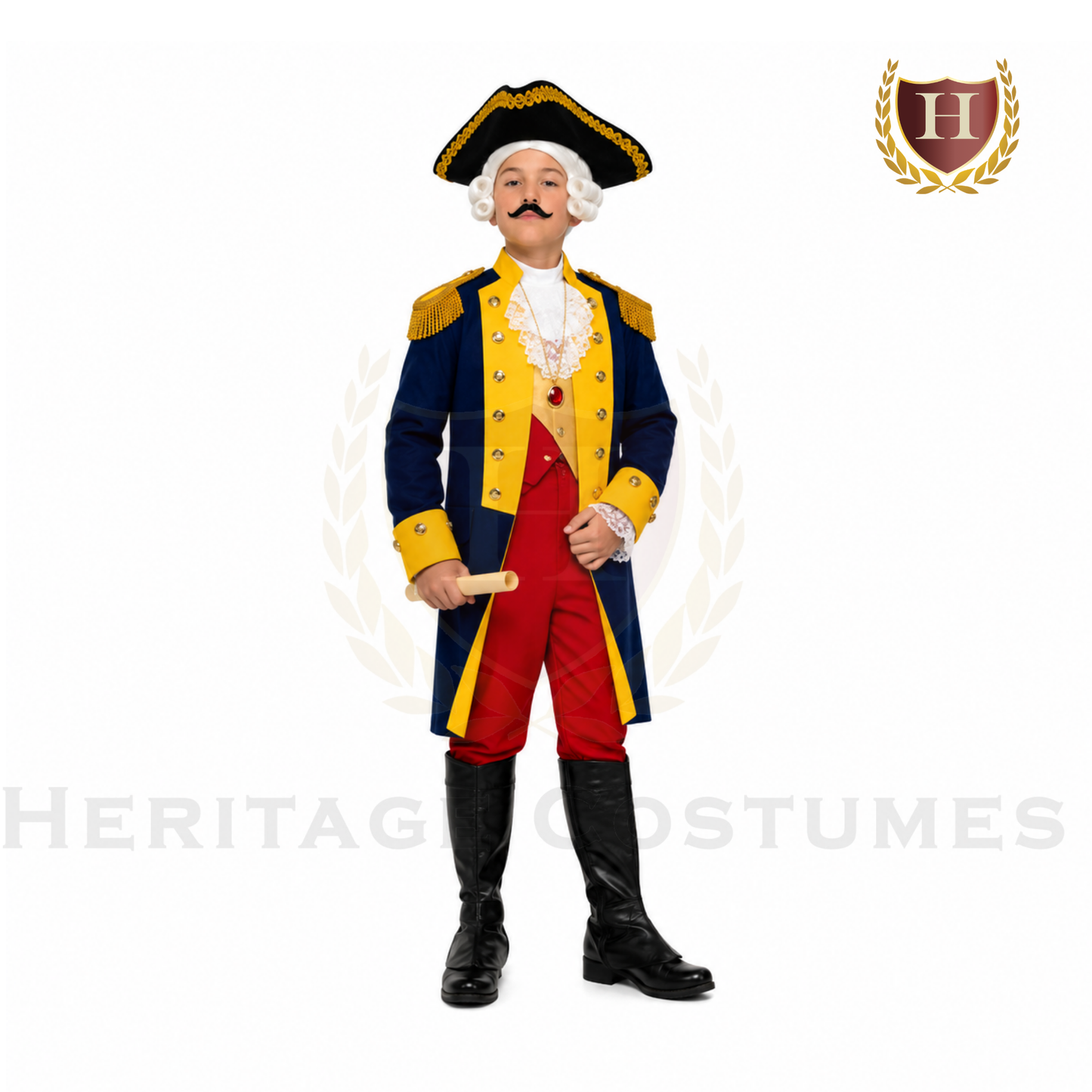 Colonial Military Epaulettes Shoulder Set