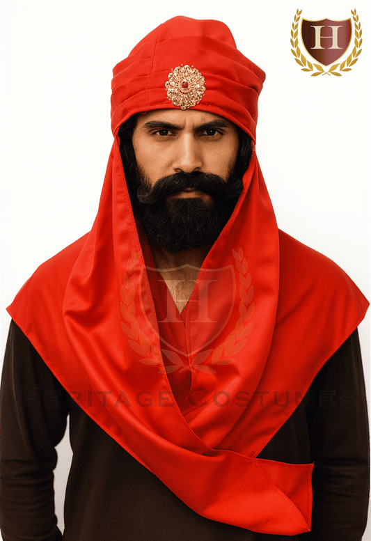 Three Kings Magi Turban – Nativity Play Costume Headpiece, Adjustable Regal Headwear for Wise Men