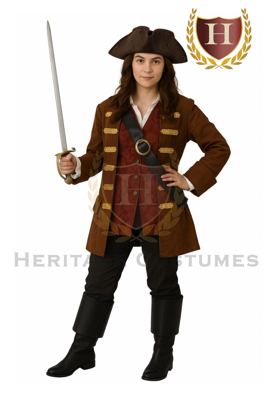 Adult Women's Anne Bonny Pirate Costume