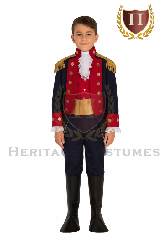 Children's John Paul Jones Revolutionary War Uniform