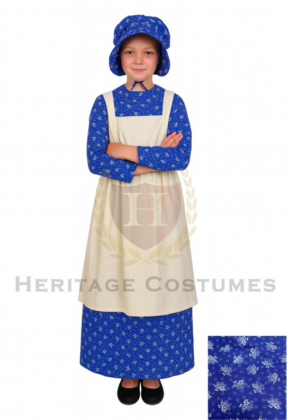American Frontier, Pioneer Girl, Civil War Quality Children's Dress