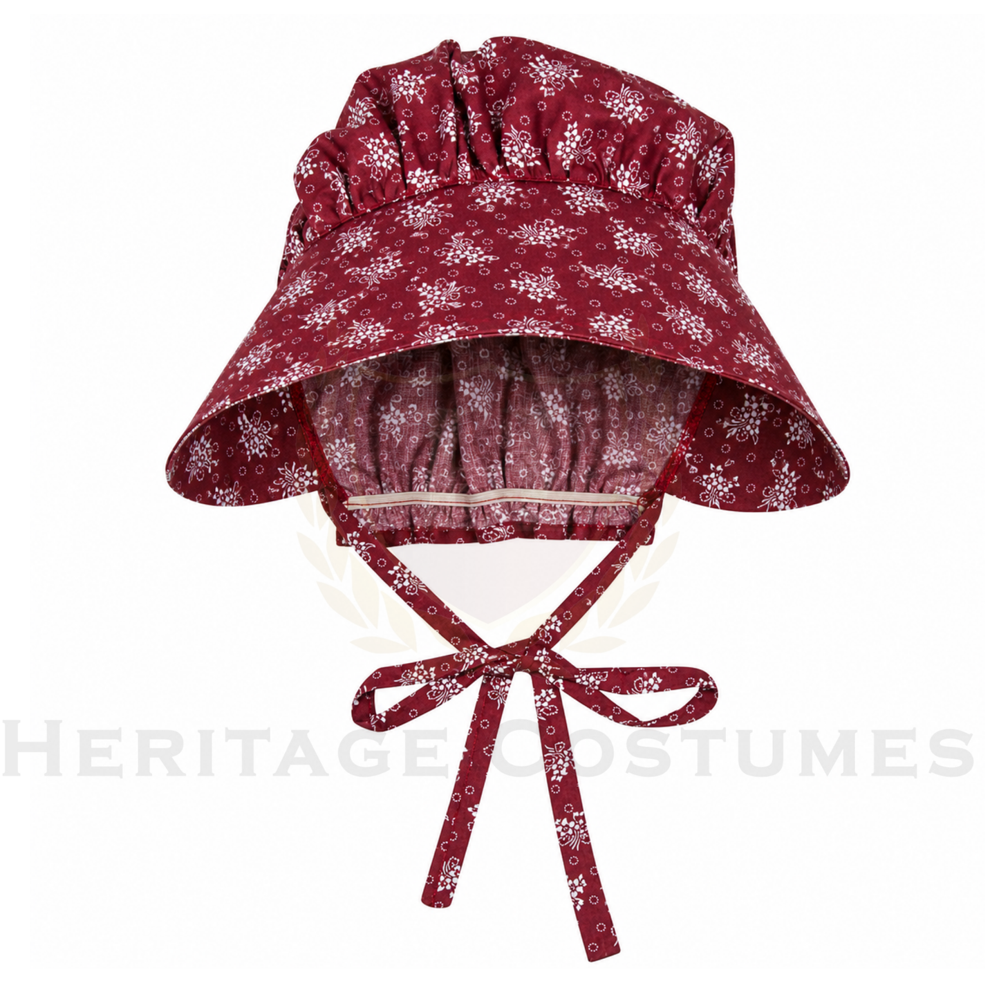 Old West Pioneer Bonnet Prairie Girl Sun Hat