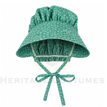 Old West Pioneer Bonnet Prairie Girl Sun Hat