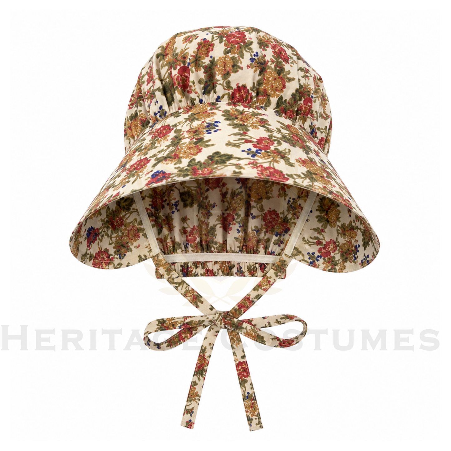 Old West Pioneer Bonnet Prairie Girl Sun Hat