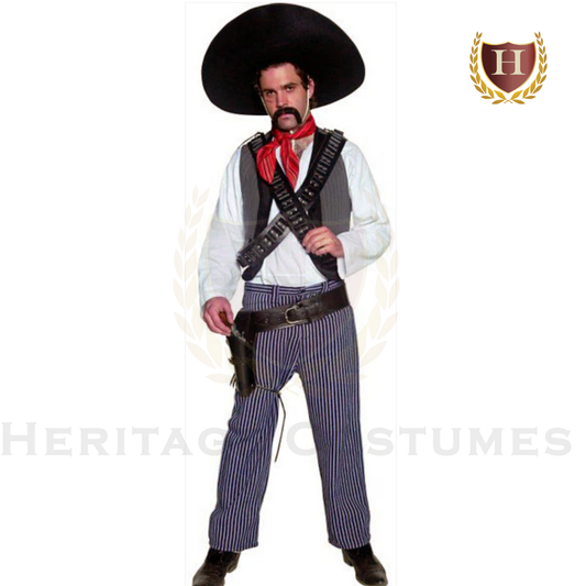 Pancho Villa Adult Mexican Revolutionary Costume