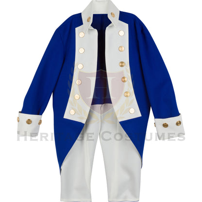 Alexander Hamilton Children's Uniform, Colonial Costume, Revolutionary War