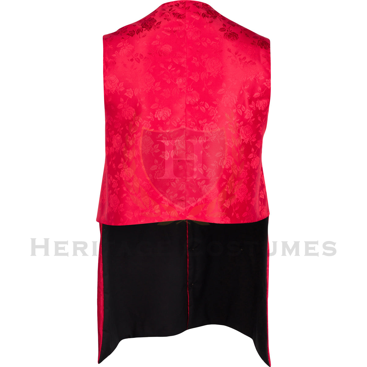 Children's Long Brocade Pirate Waistcoat