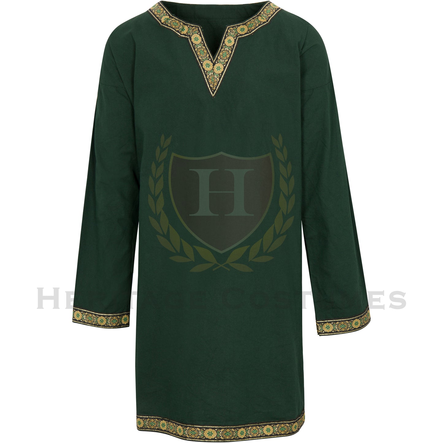 Medieval Celtic Viking Tunic Full Sleeves Renaissance Shirt SCA Larp