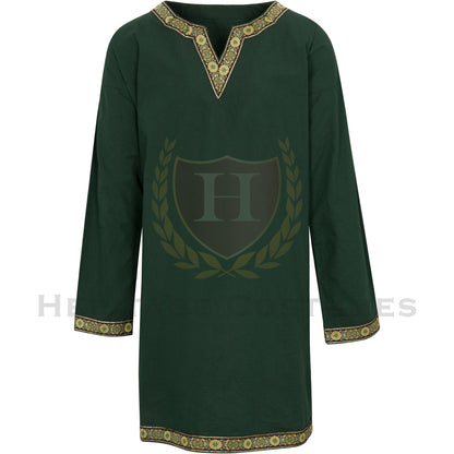 Medieval Celtic Viking Tunic Full Sleeves Renaissance Shirt SCA Larp