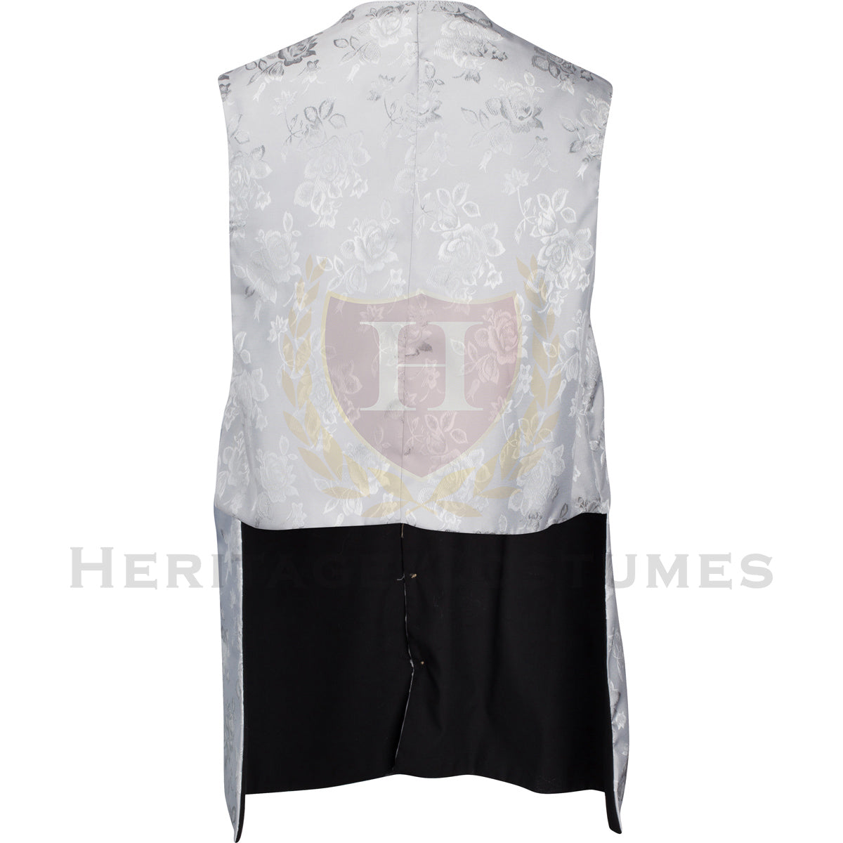 Children's Long Brocade Pirate Waistcoat